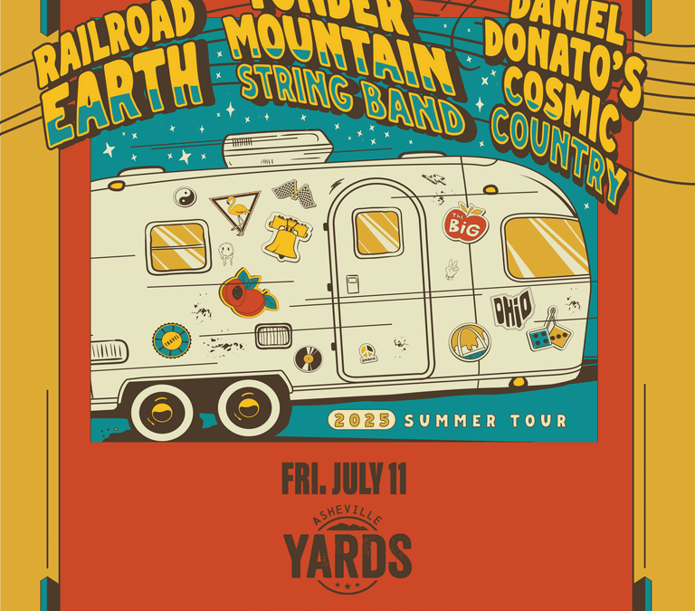 Railroad Earth, Daniel Donato’s Cosmic Country, Yonder Mountain String Band